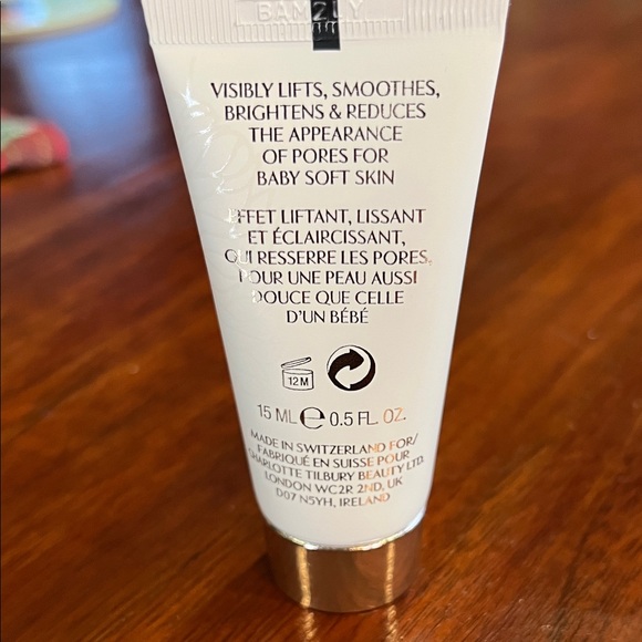 Charlotte Tilbury Goddess Skin Clay Mask - Elegant Gold and Cream - Picture 3 of 3